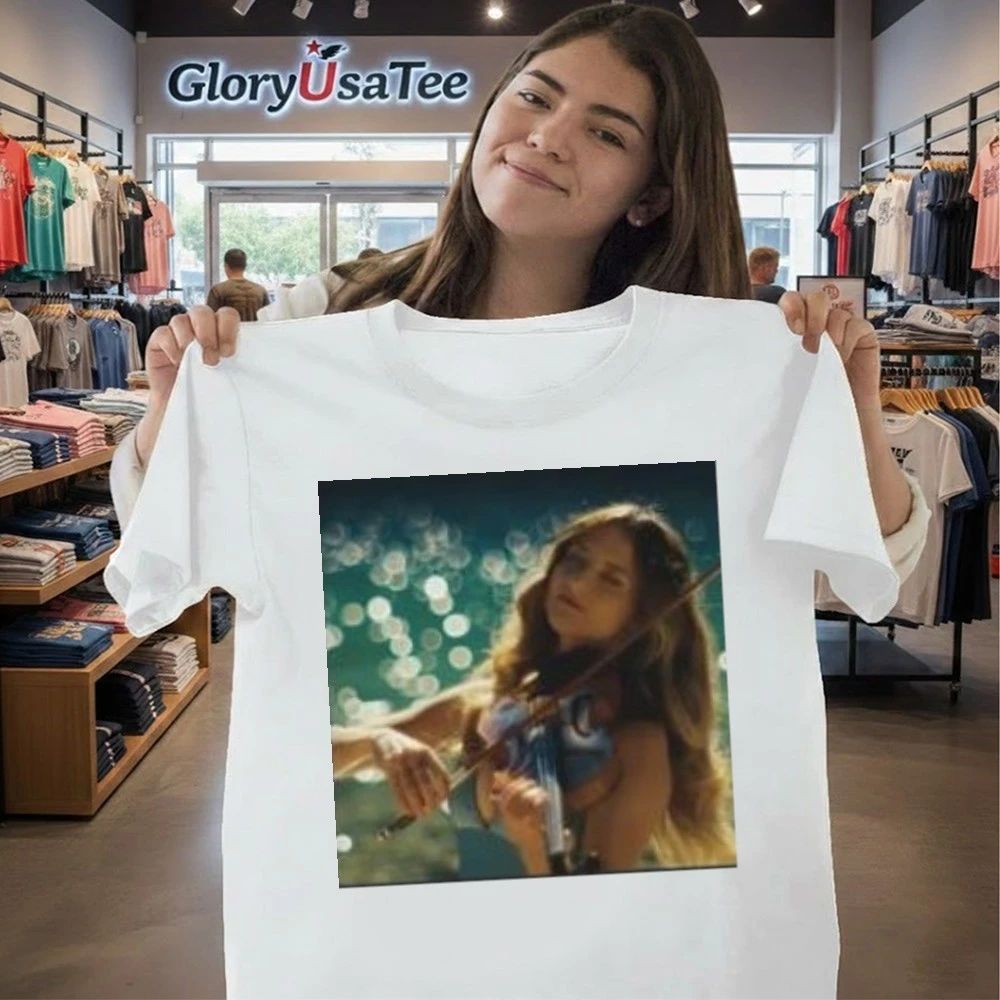 Violinia Zhanna Stelmakh The Sound Of Silence T-Shirt