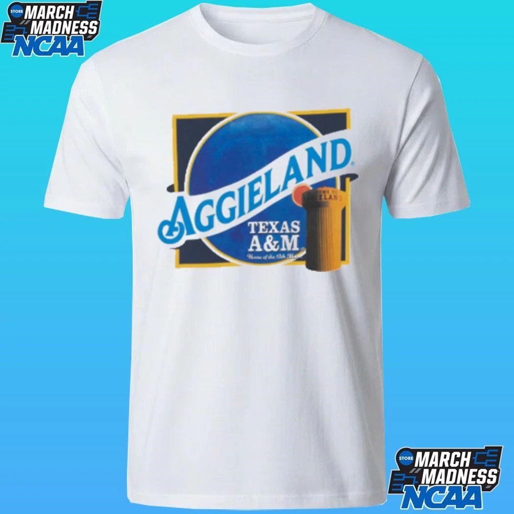 Texas A&m Aggie Maroon Moon Home Of The 12h Man Shirt
