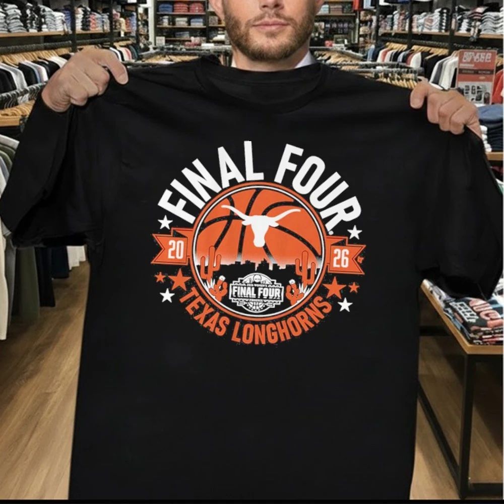 Texas Longhorns Women’s Basketball 2026 Final Four Shirt