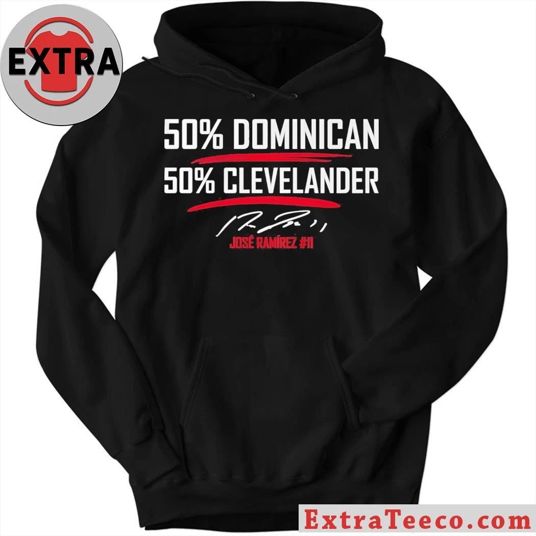 50 Dominican 50 Cleveland Jose Ramirez #11 Shirt