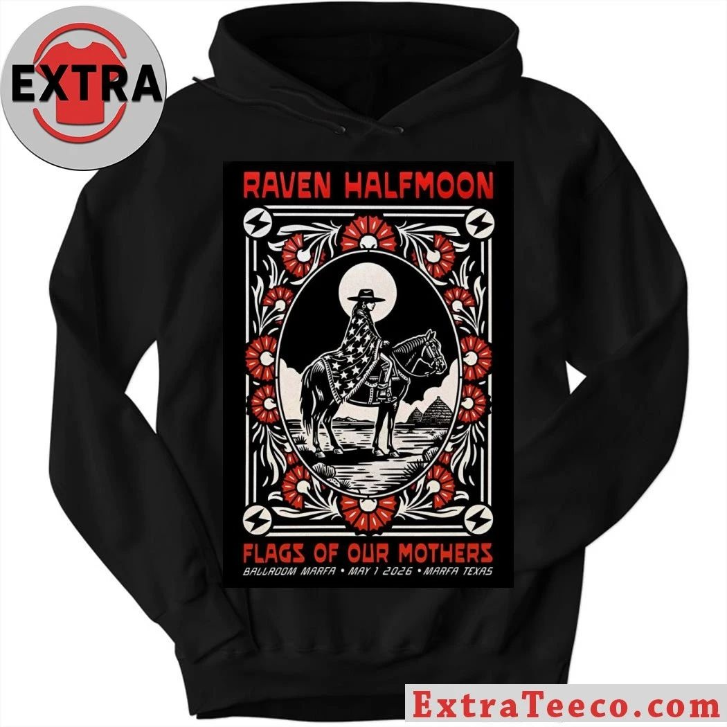 Raven Halfmoon May 1 2026 In Marfa TX Poster Shirt