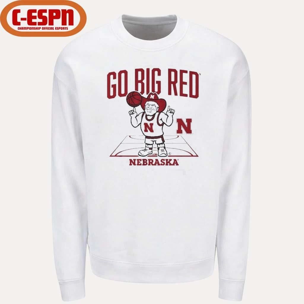Nebraska Basketball Herbie Mascot Shirt