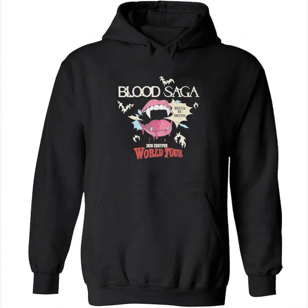Enhypen Blood Saga World Tour Shirt