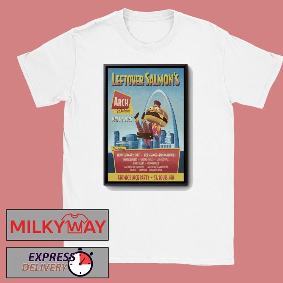 Leftover Salmon St. Louis MO 5 1-5 2 2026 Poster shirt