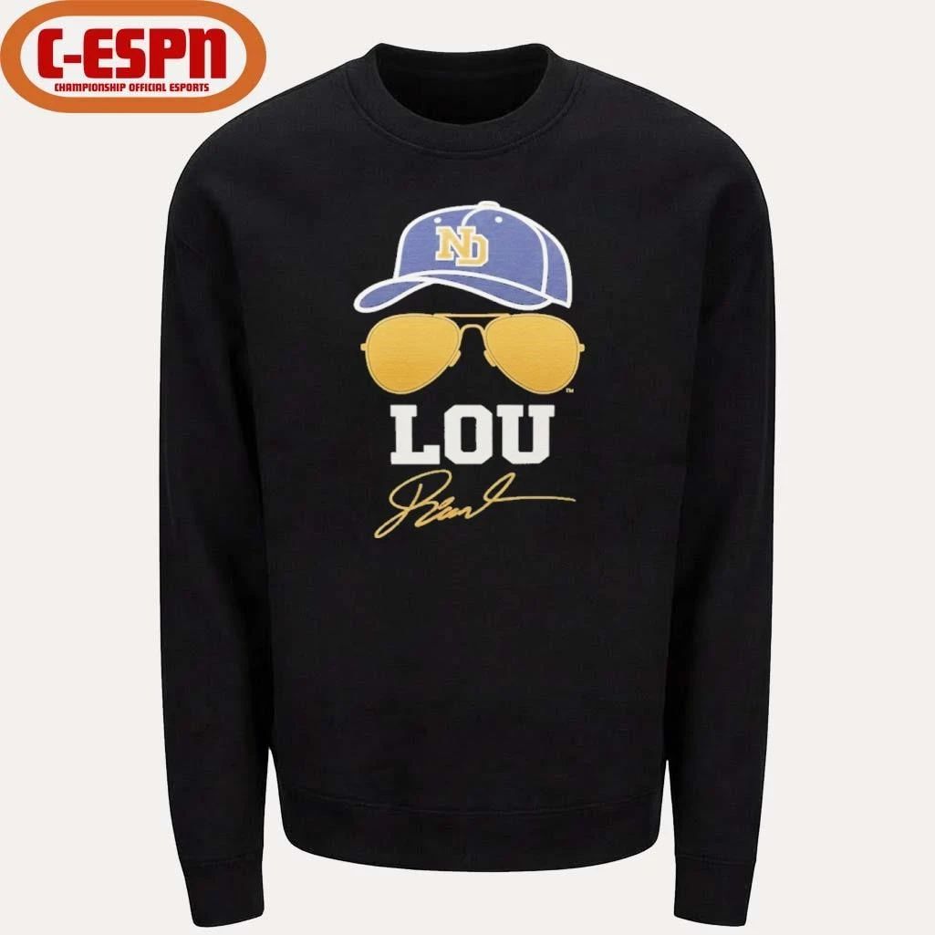 Notre Dame Lou Holtz Coach Signature Shirt