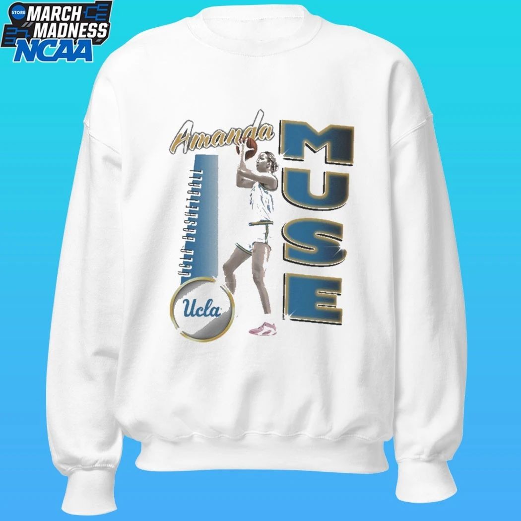 UCLA Bruins Women’s Basketball Amanda Muse Illustrated Shirt