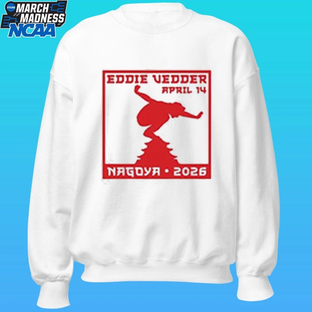 Eddie Vedder 14 2026 Show Merch Nagoya Japan Shirt