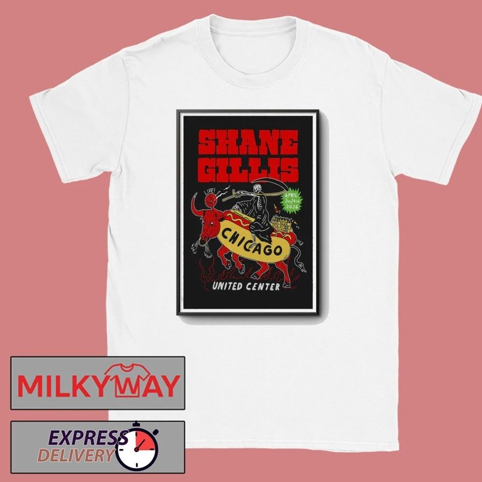 Shane Gillis Poster Apr 3-4 2026 Chicago United Center T-Shirt