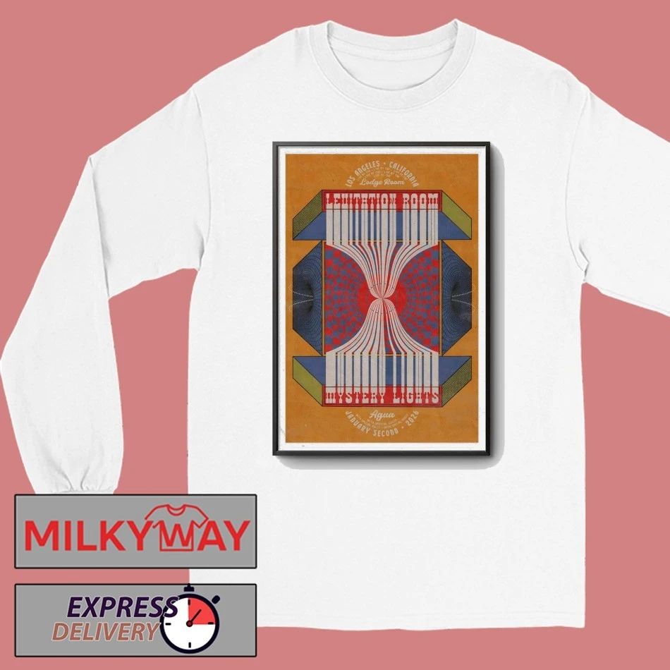 The Mystery Lights 1.2.2026 Los Angeles CA Poster shirt