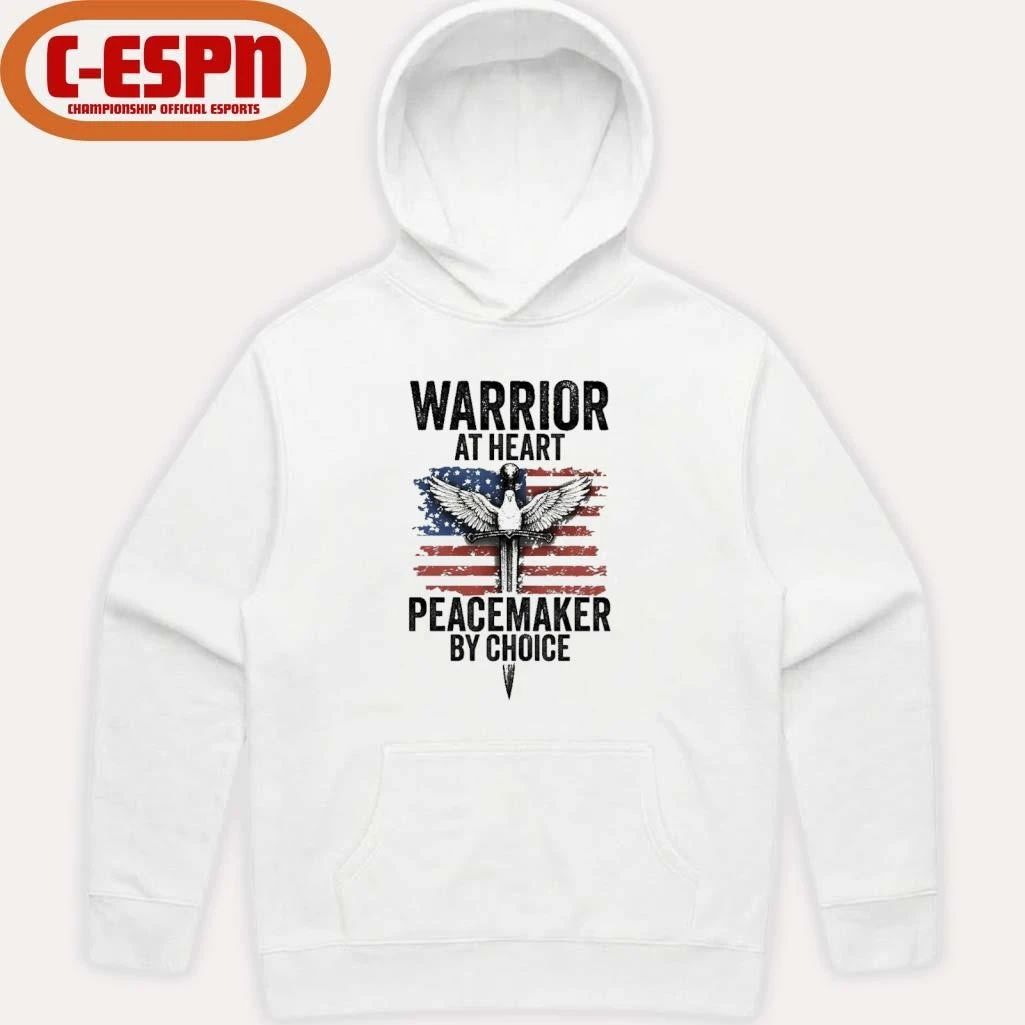 Warrior At Heart Peacemaker By Choice shirt
