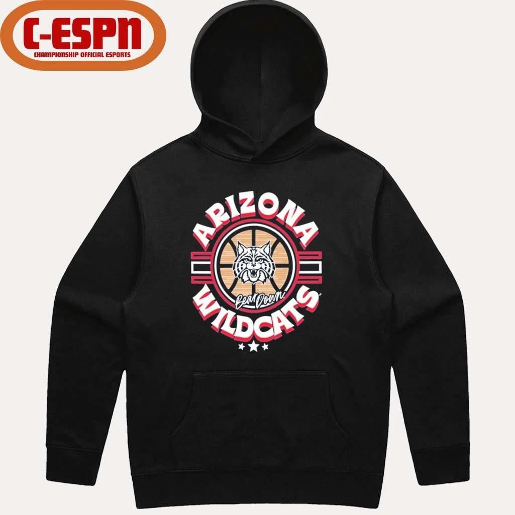 Arizona Wildcats Basketball Court Ball Shirt