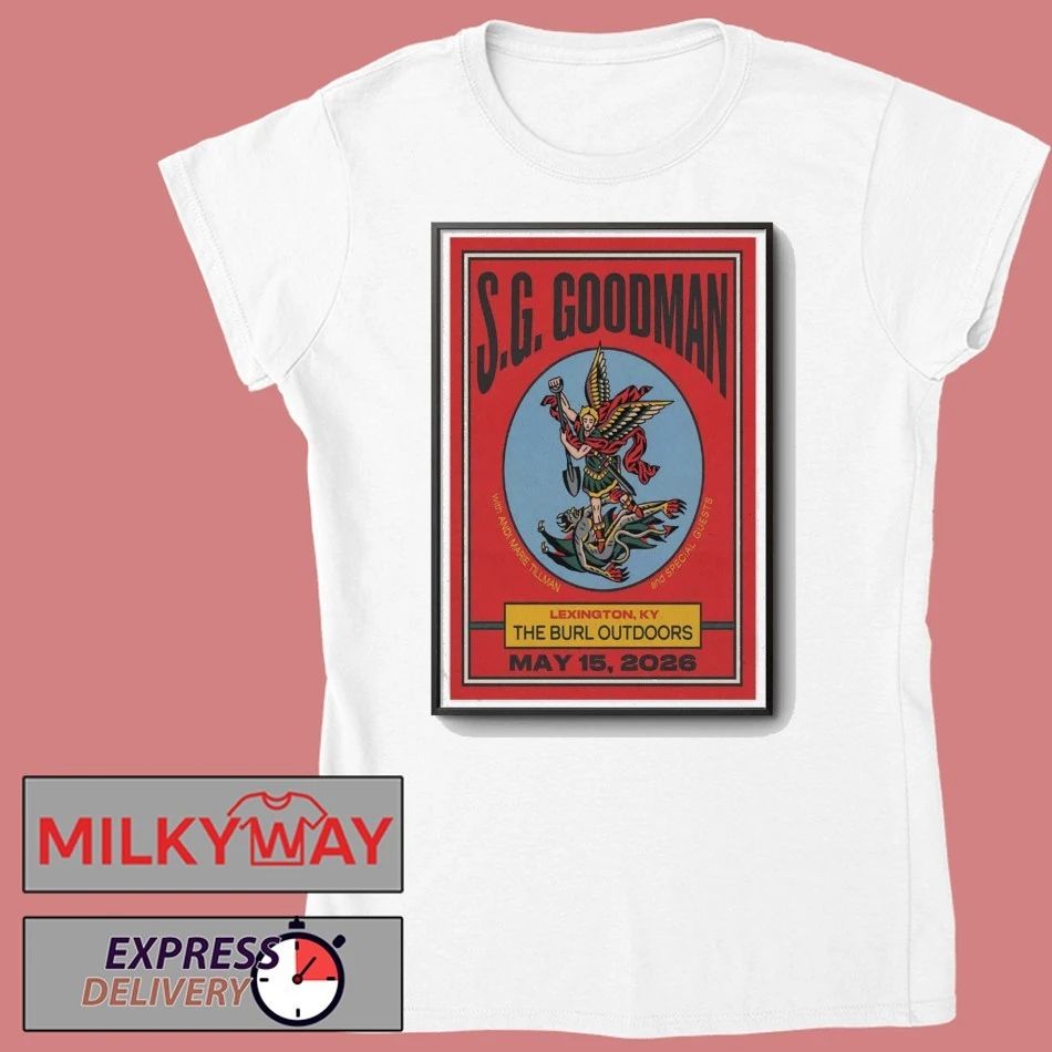 S.G. Goodman May 15 2026 Poster Lexington, Kentucky shirt