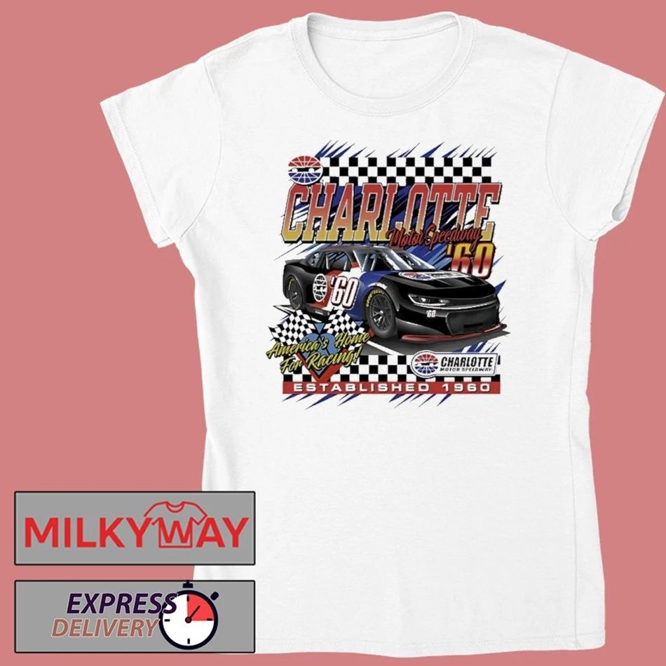 Americas Home For Racing 1960 Charlotte Motor Speedway Shirt