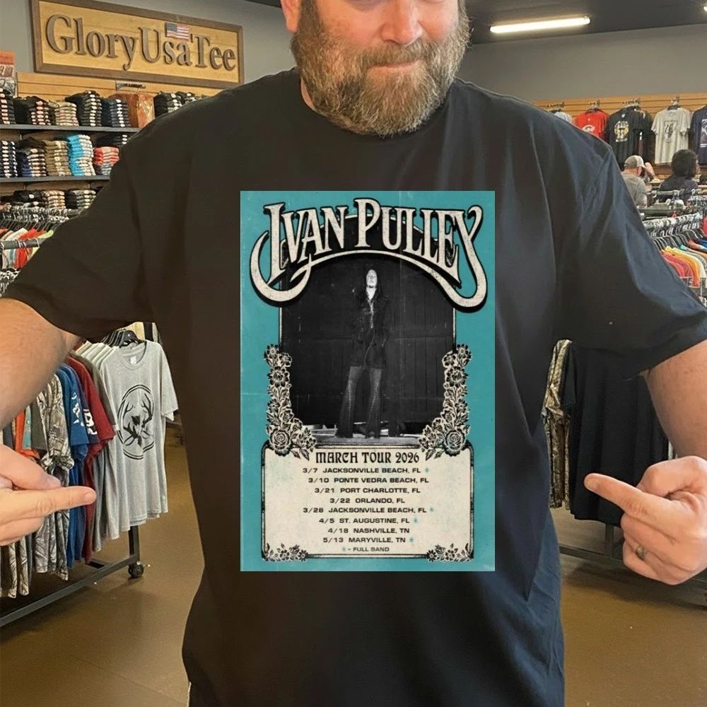 Ivan Pulley Tour Mar 2026 Poster Shirt