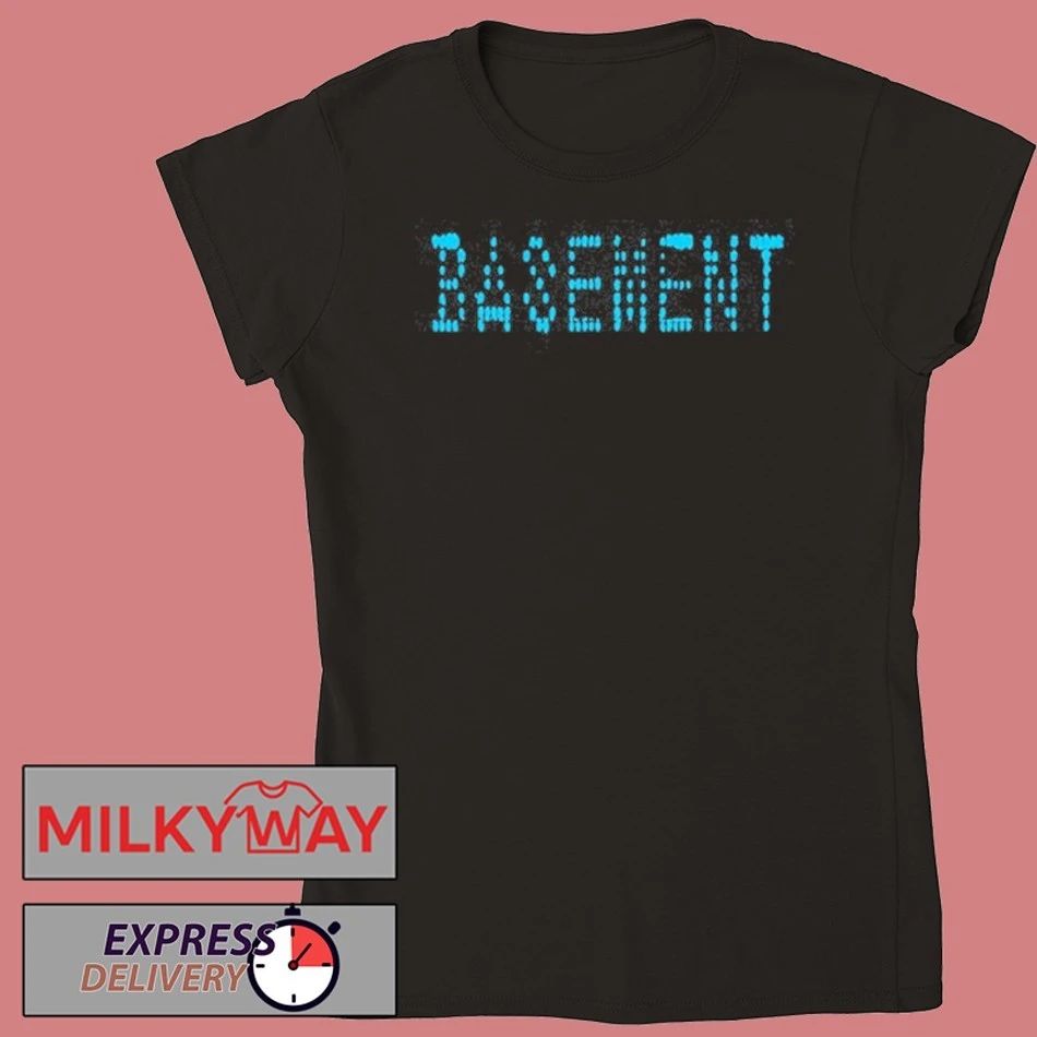 Basement Pixel Logo 2026 shirt
