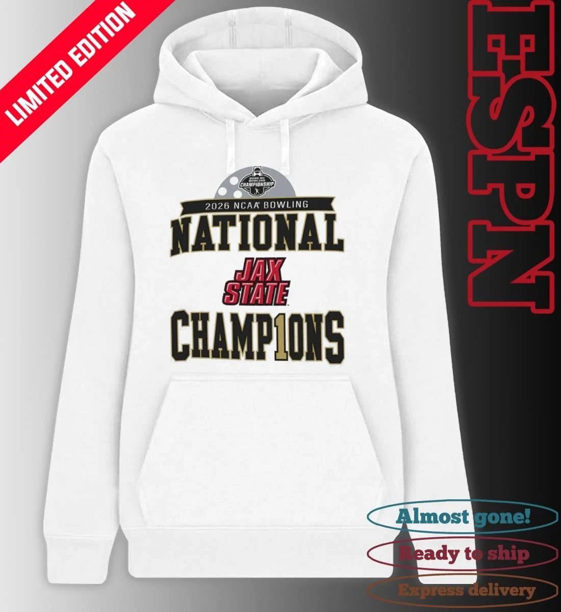2026 National Collegiate Women’s Bowling Championship Jax State Shirt