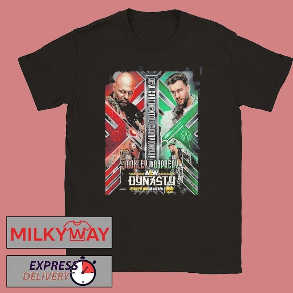 AEW Continental Championship Jon Moxley Vs Will Ospreay April 12 2026 T-Shirt