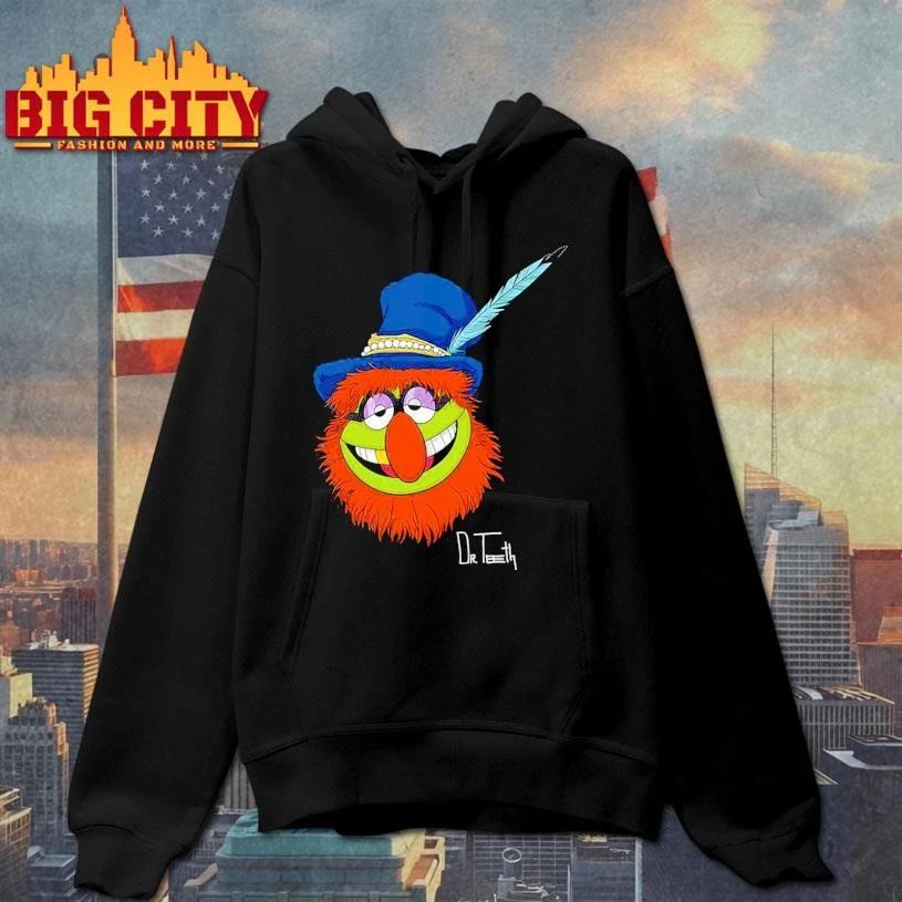 The Muppets Dr Teeth Electric Mayhem Band Big Face Shirt