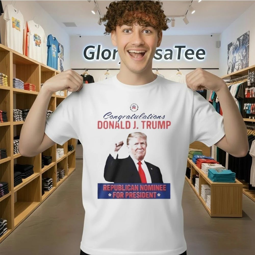 Congratulations Donald J Trump Republican Nominee For President Shirt