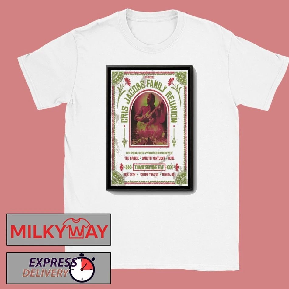 Cris Jacobs Towson MD Tour 2025 Poster shirt