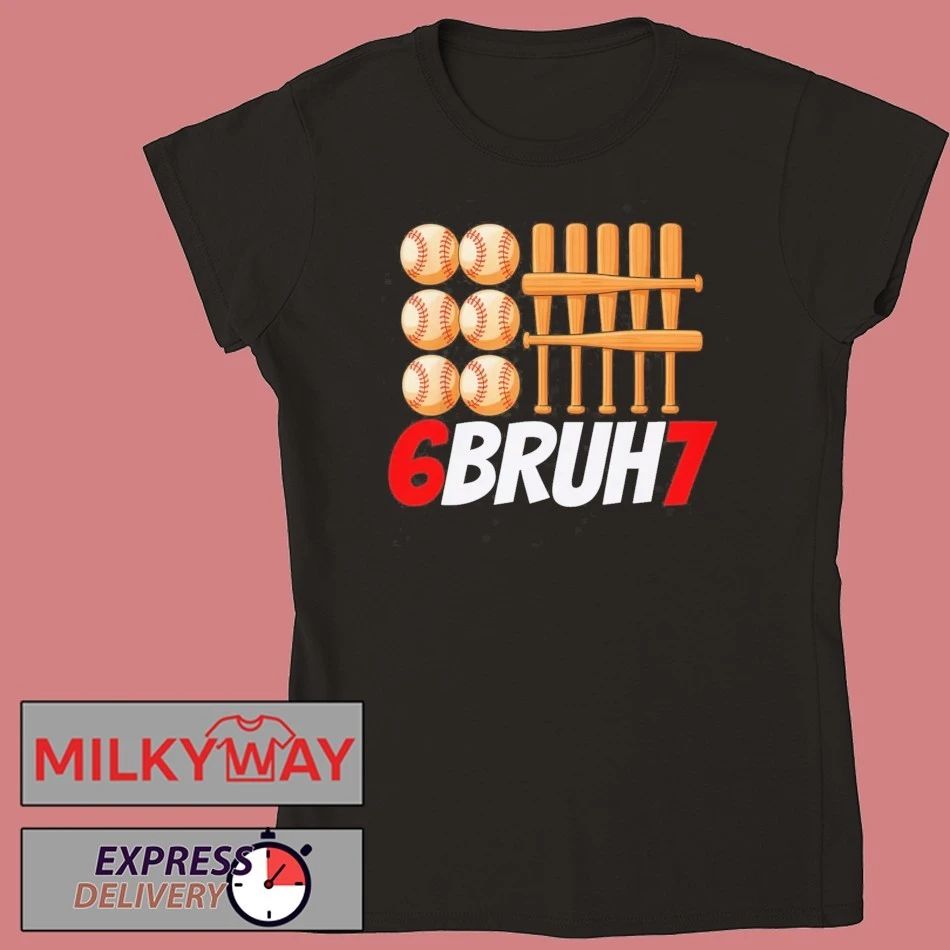 67 Bruh Baseball Christmas Shirt