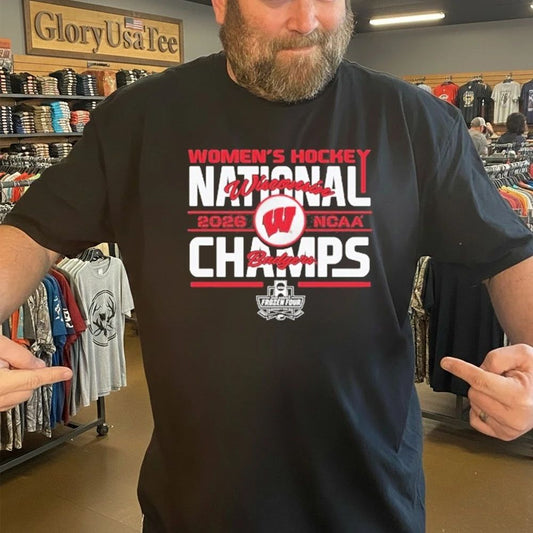 Wisconsin Badgers Women’s Hockey Ncaa National Championship 2026 Shirt