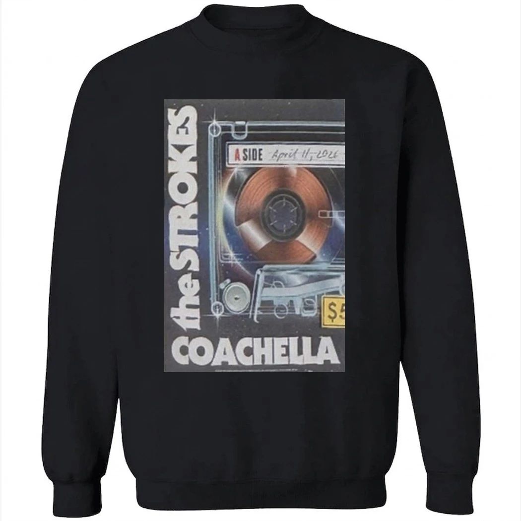 The Strokes Coachella A Side April 11 2026 Shirt