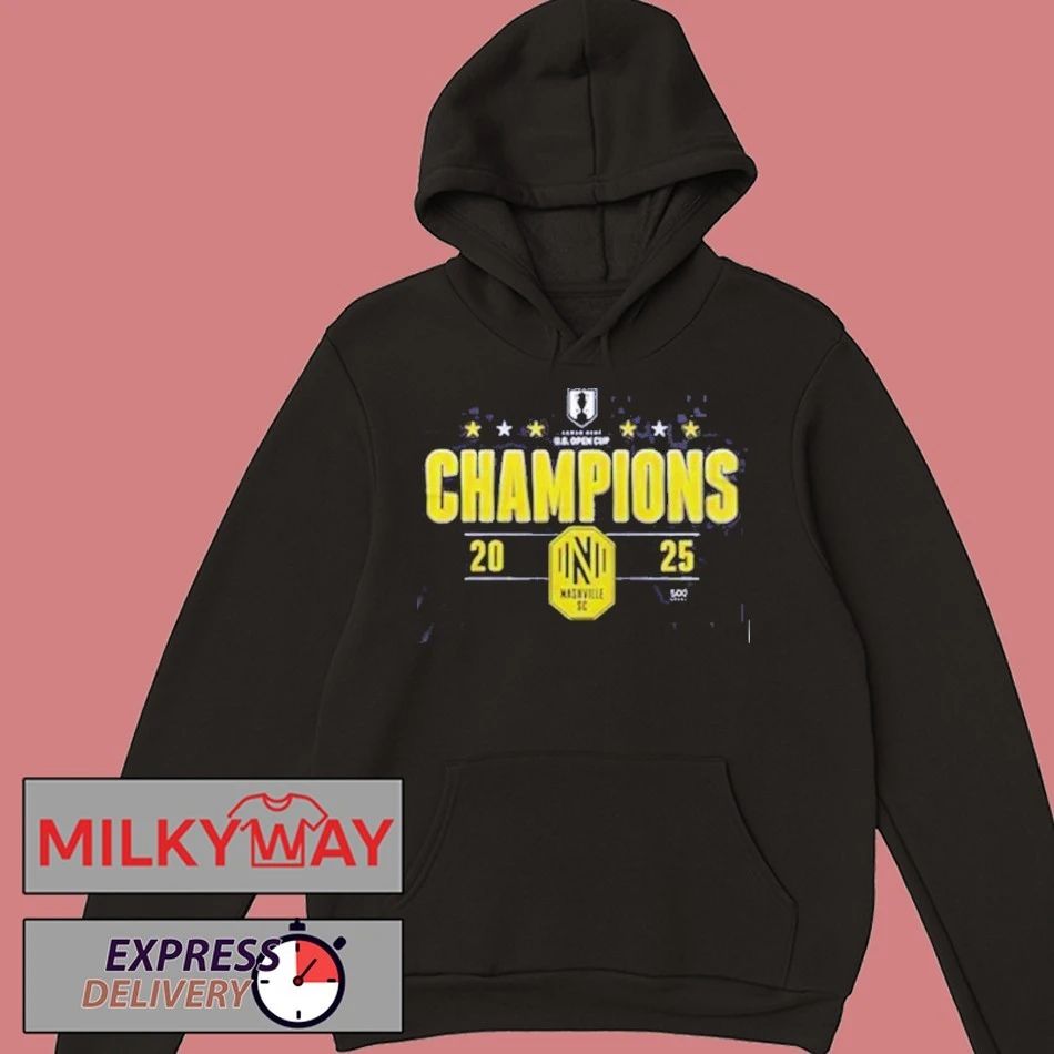 Nashville SC U.S. Open Cup Final 2025 Champions shirt