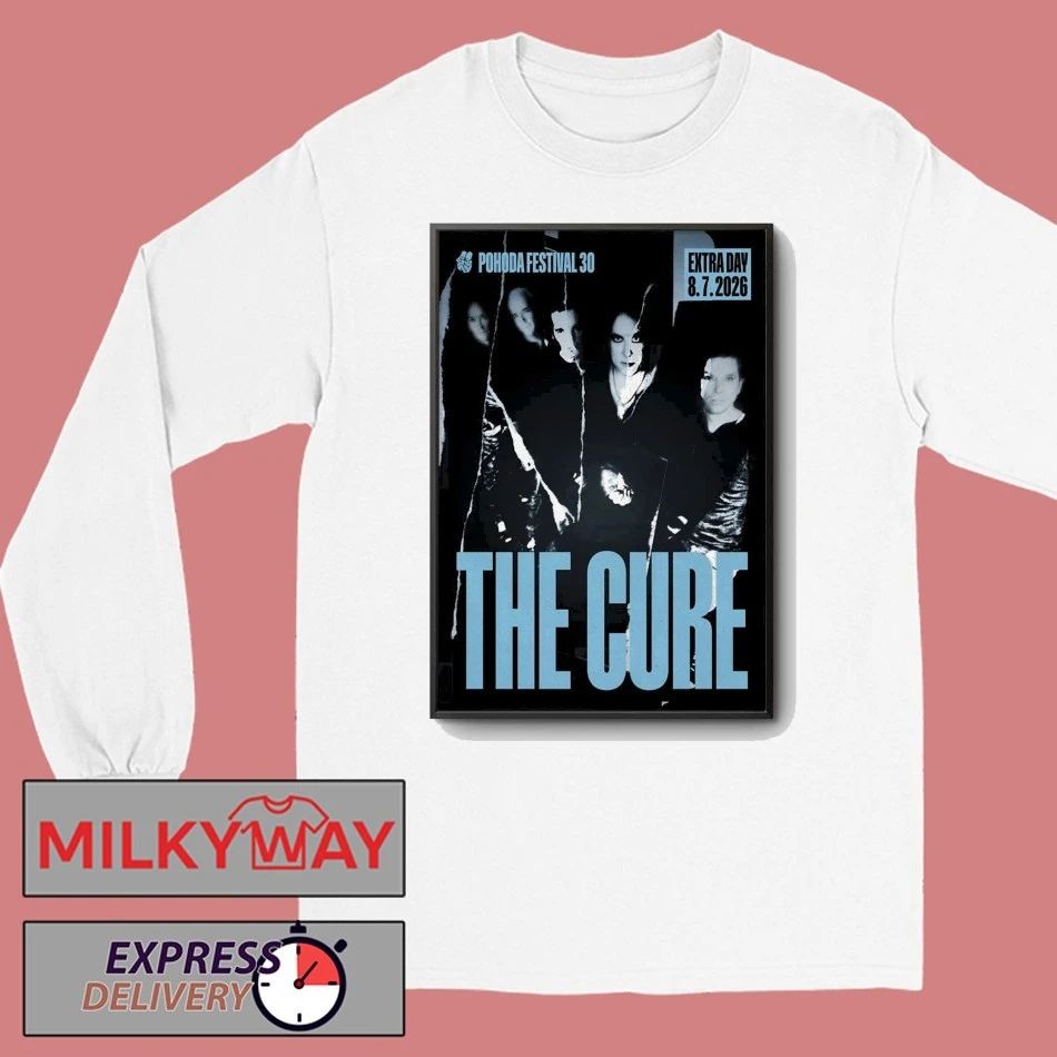 The Cure Event Trenčín Slovakia On Jul 8 2026 Poster shirt