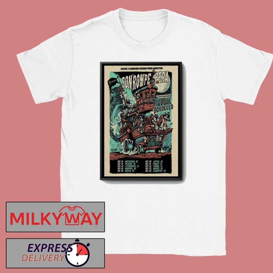 Son Rompe Pera Live Show Poster shirt