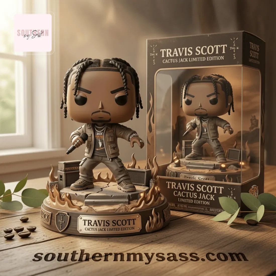 Travis Scott Cactus Jack Pop Figure Doll