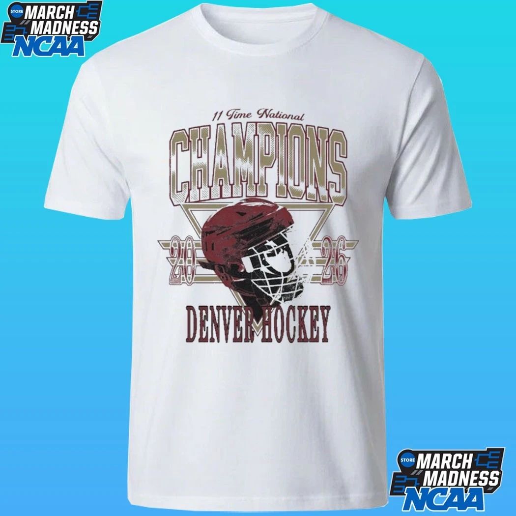 Denver Hockey It Time National Champions 2026 Shirt