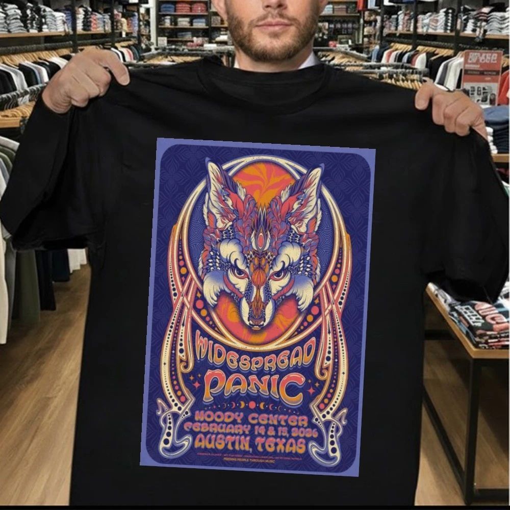 Widespread Panic Feb 14 and 15 2026 Austin, Texas Poster Shirt