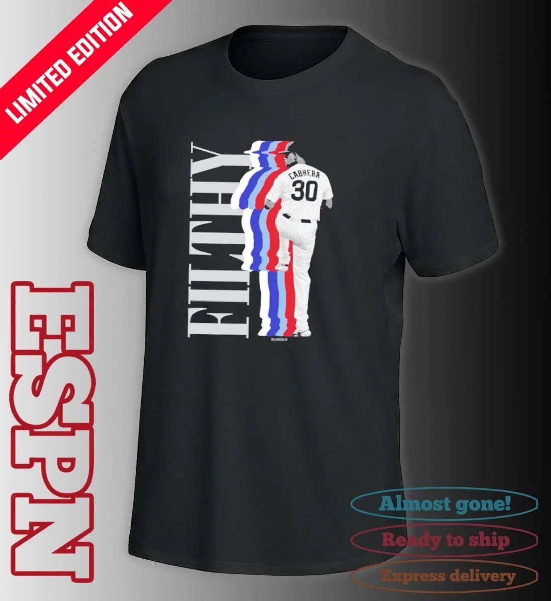 Filthy Edward Cabrera Shirt