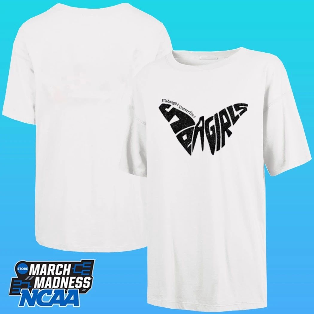 Sea Girls Butterfly White Shirt