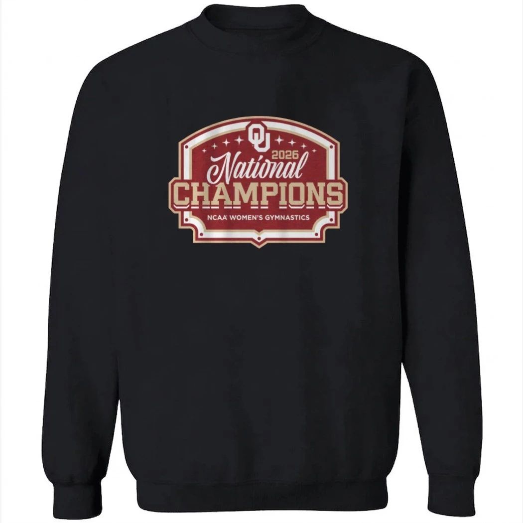 Oklahoma Women’s Gymnastics 2026 National Champions Shirt