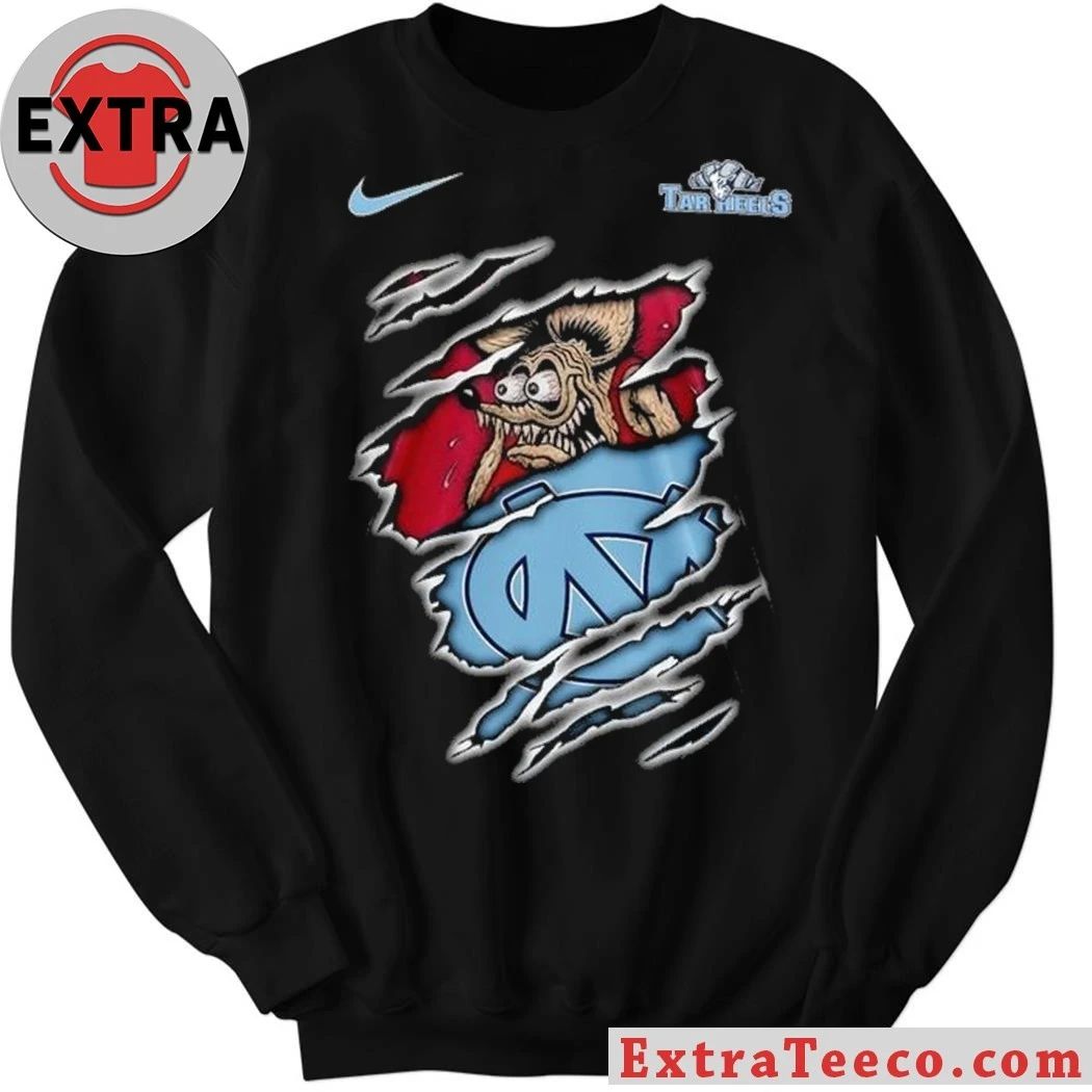 North Carolina Tar Heels NCAA Varsity Savage Logo T-Shirt