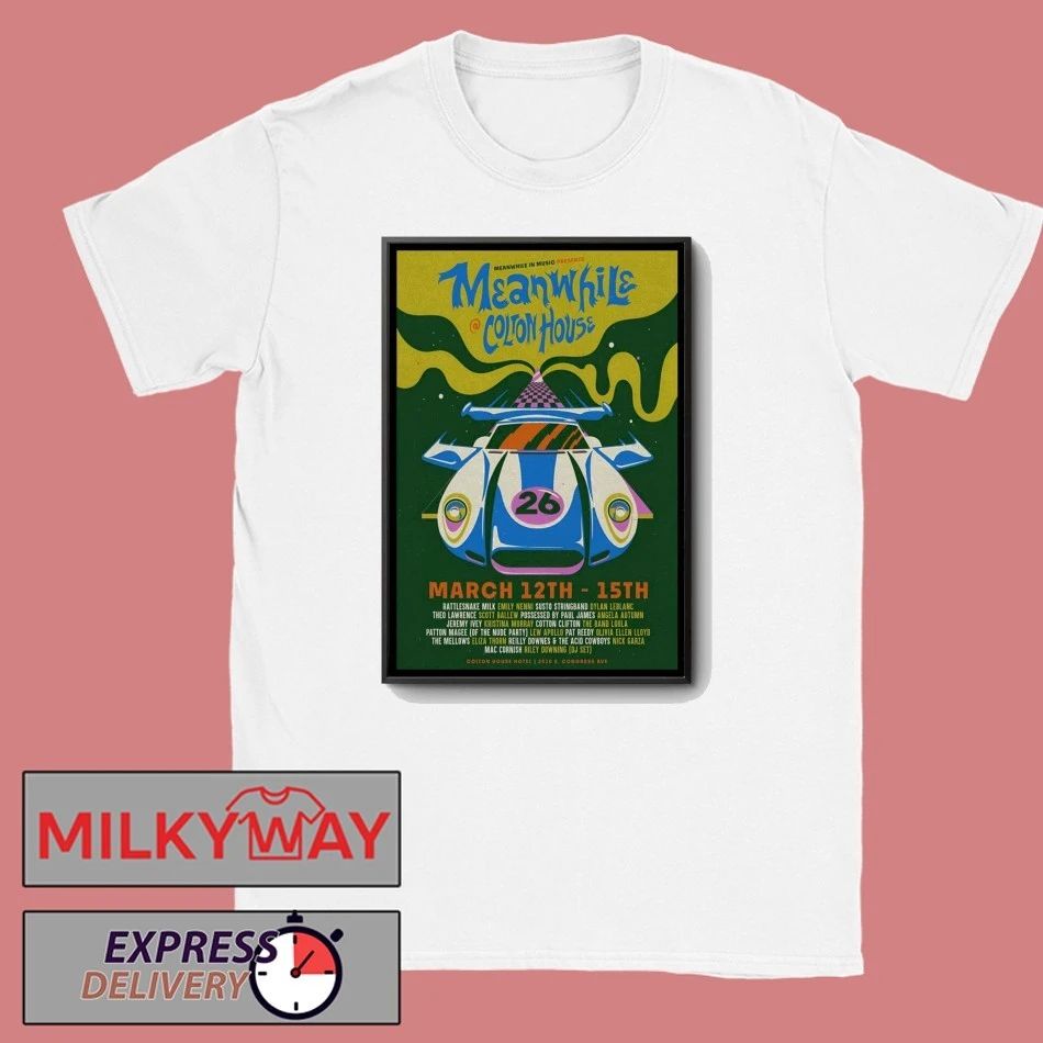 Meanwhile In Music In Austin TX On Mar 12-15 2026 Poster shirt