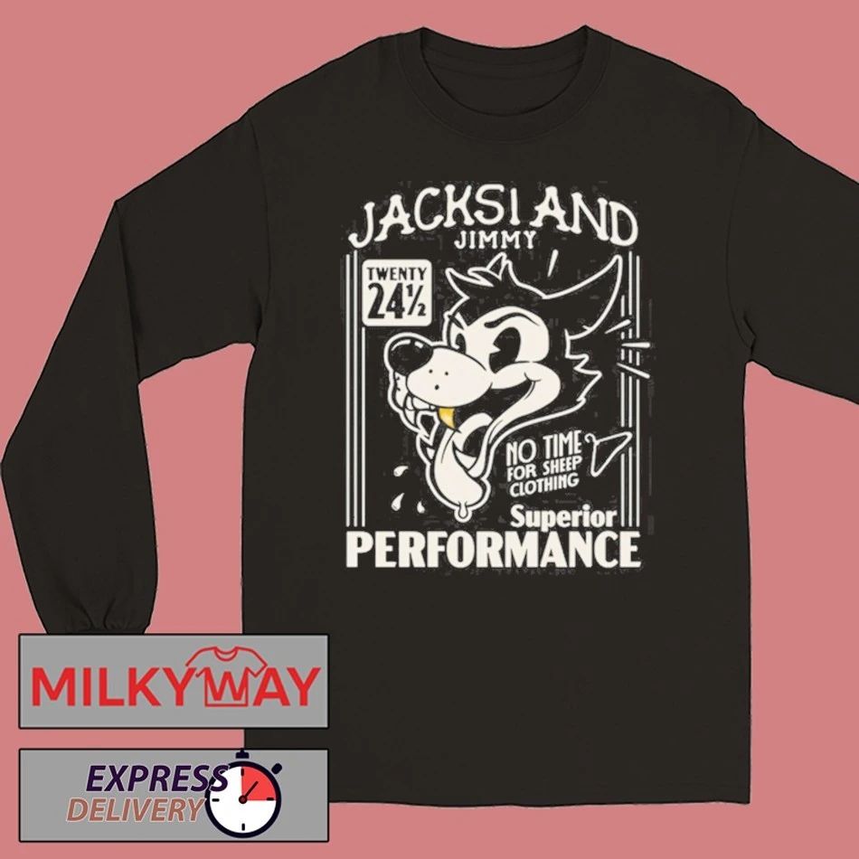 Jackstand Jimmy Sheep’s Black Hoodie Shirt