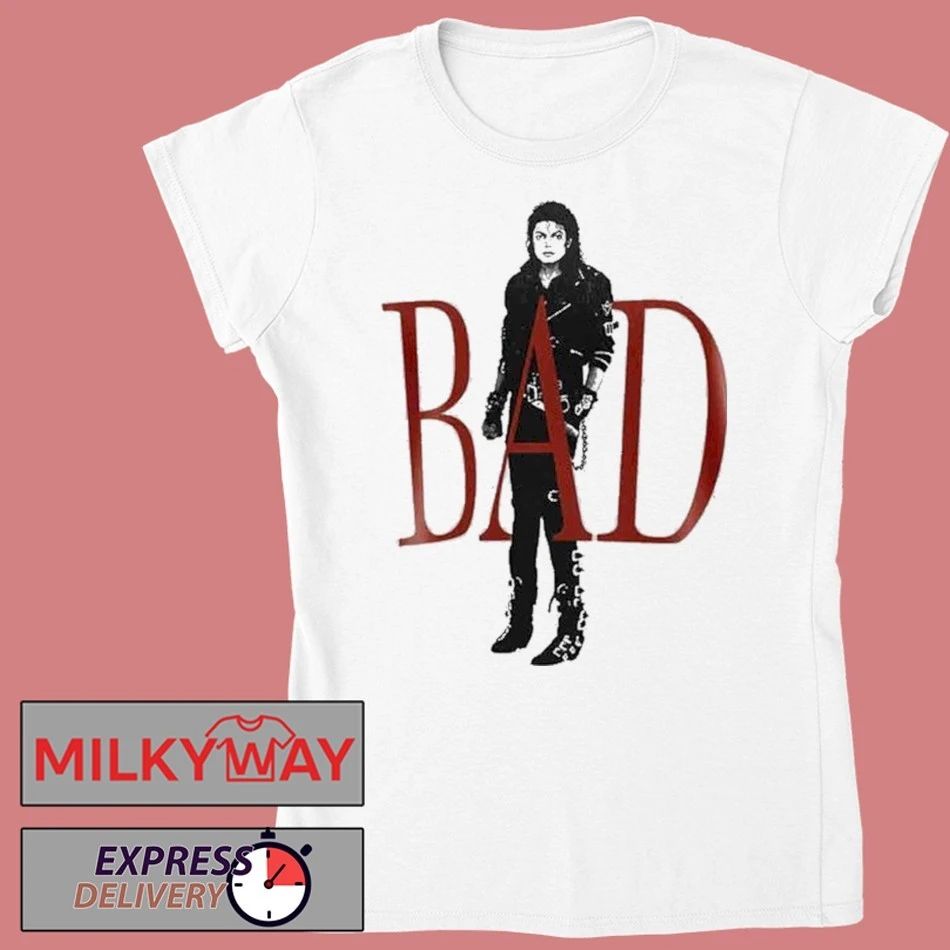 Atlanta Falcons x Michael Jackson BAD 60th Anniversary Shirt