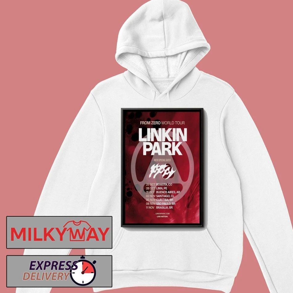 Linkin Park From Zero Tour Poster 2025 shirt