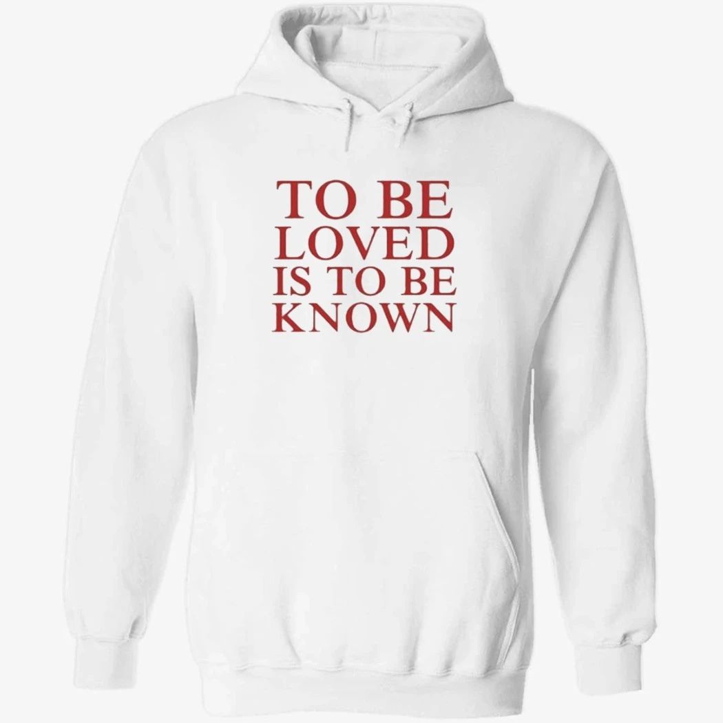 Zendaya To Be Loved Is To Be Known Shirt