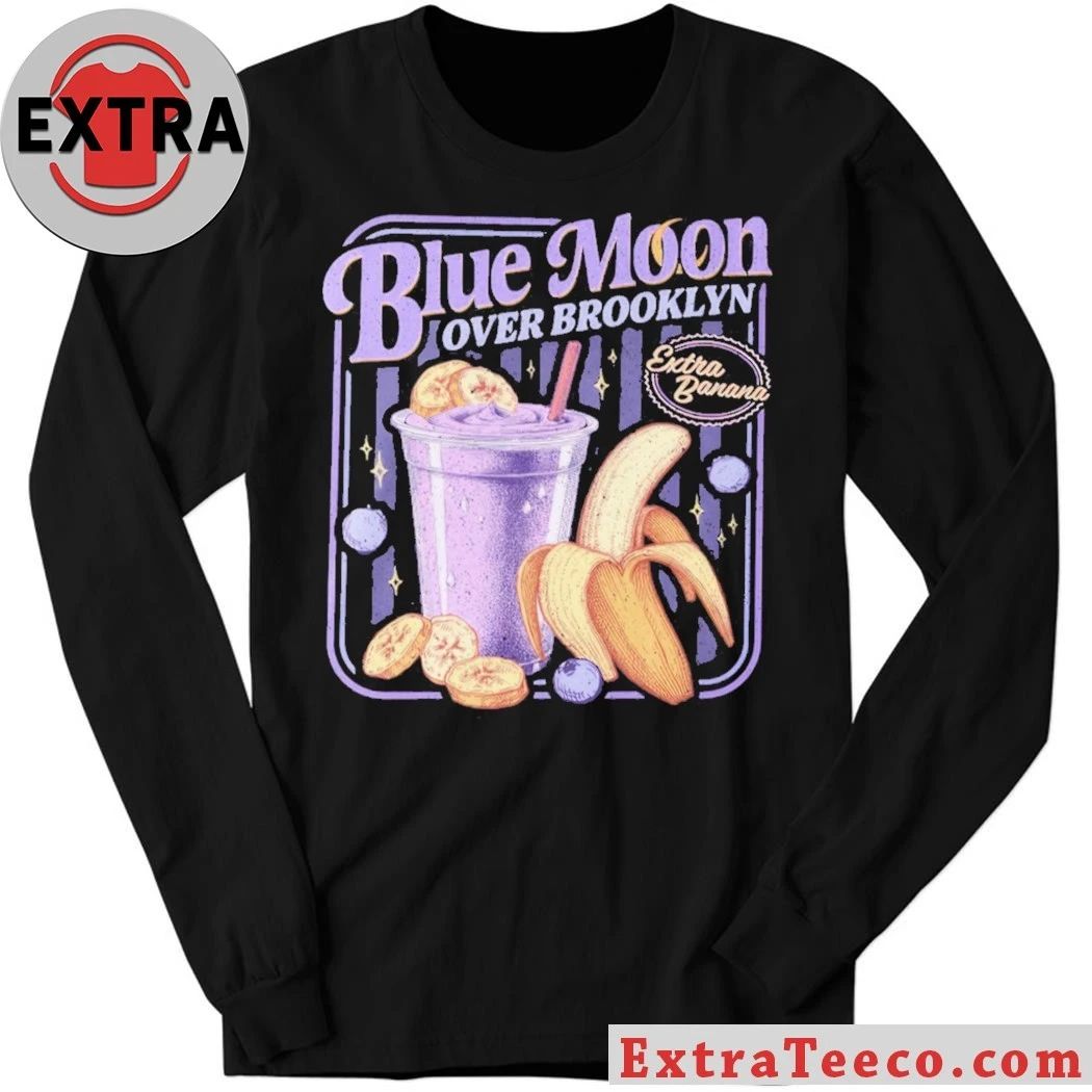 Blue Moon Over Brooklyn Extra Banana graphic t-shirt