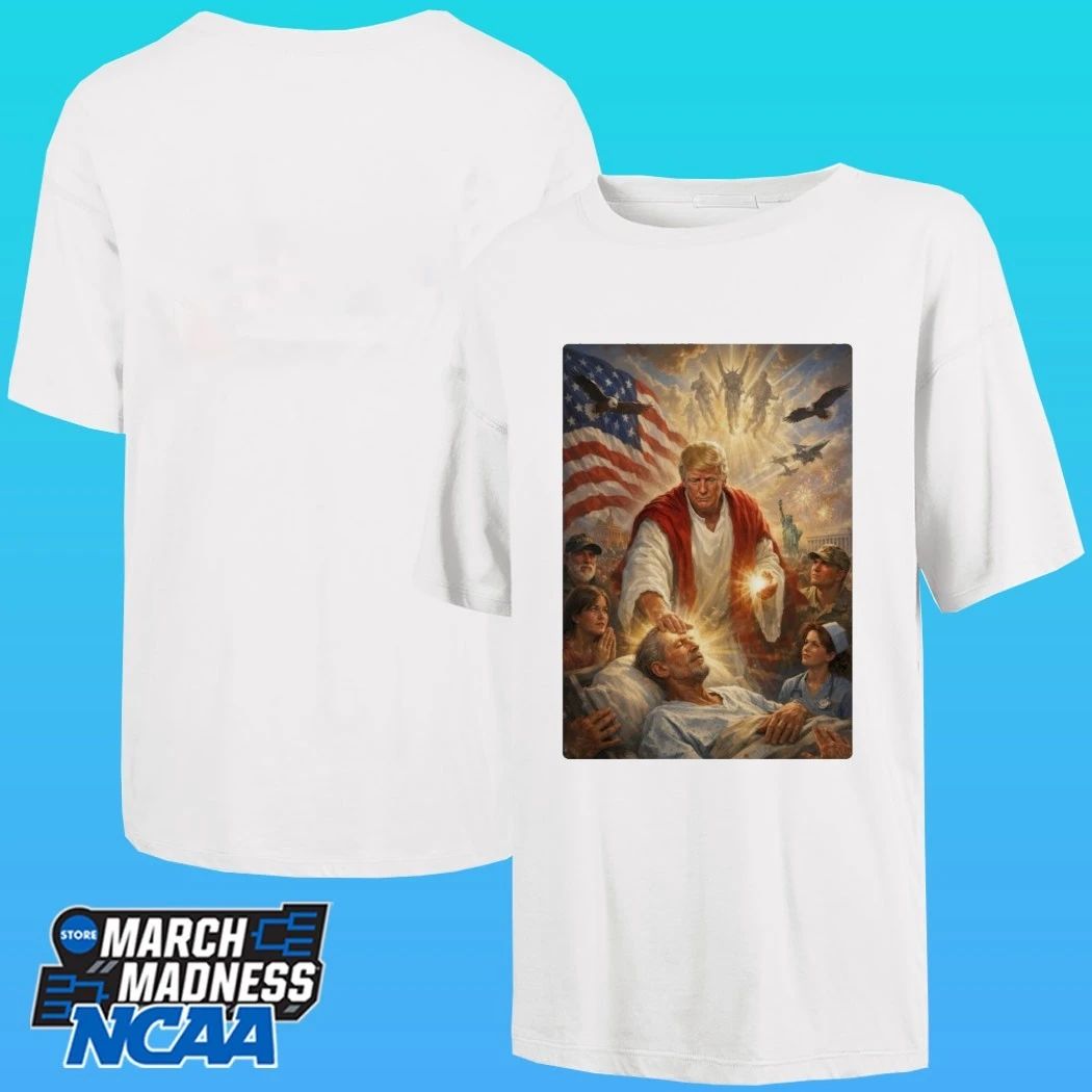 Pope Leo Xiv President Trump Jesus Christ Artwork 2026 Shirt