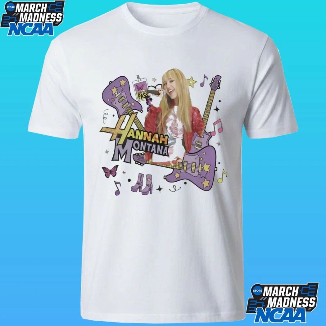 Retro Hannah Montana 2026 Graphic Iconic Y2K Pop Star Aesthetic Shirt