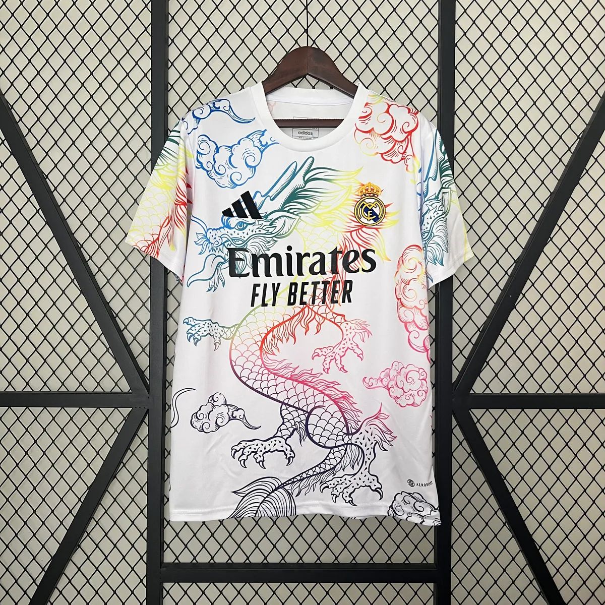 Real Madrid HD Dragon Football Jersey