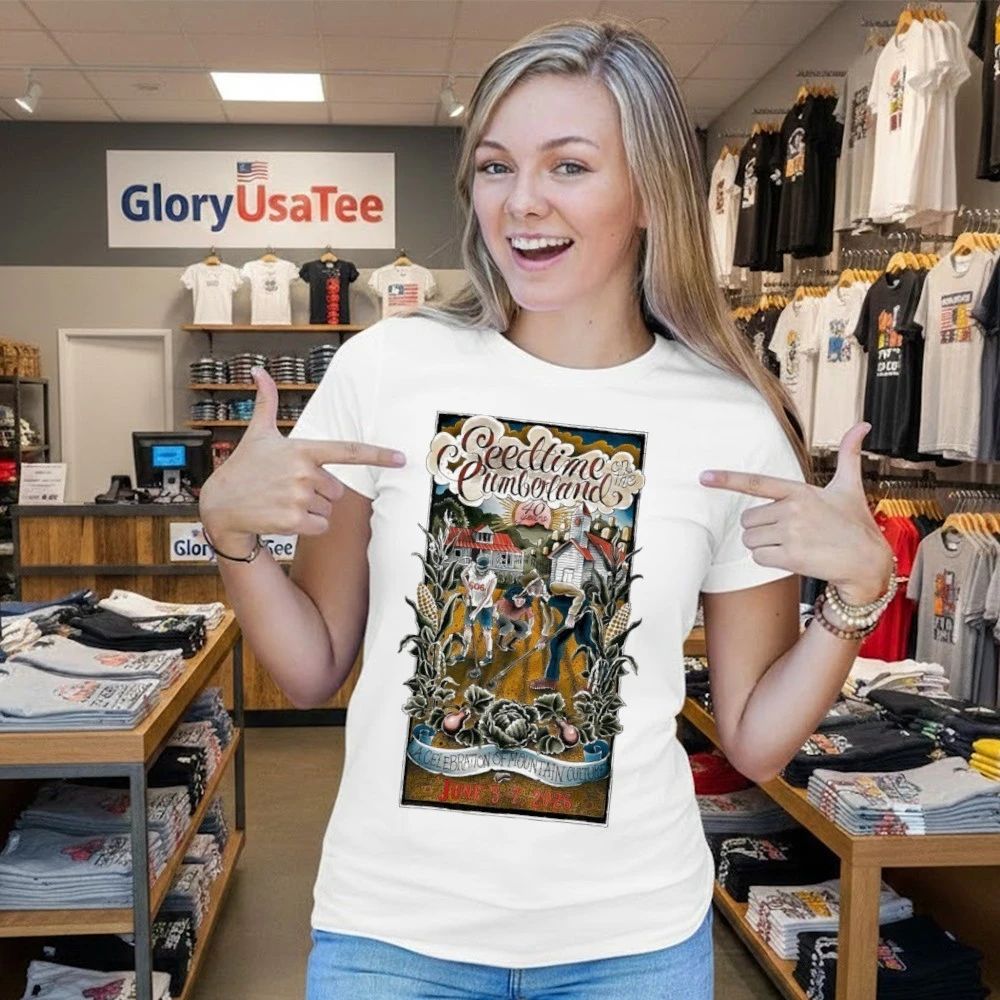 Introducing the 2026 Seedtime on the Cumberland Festival poster Shirt