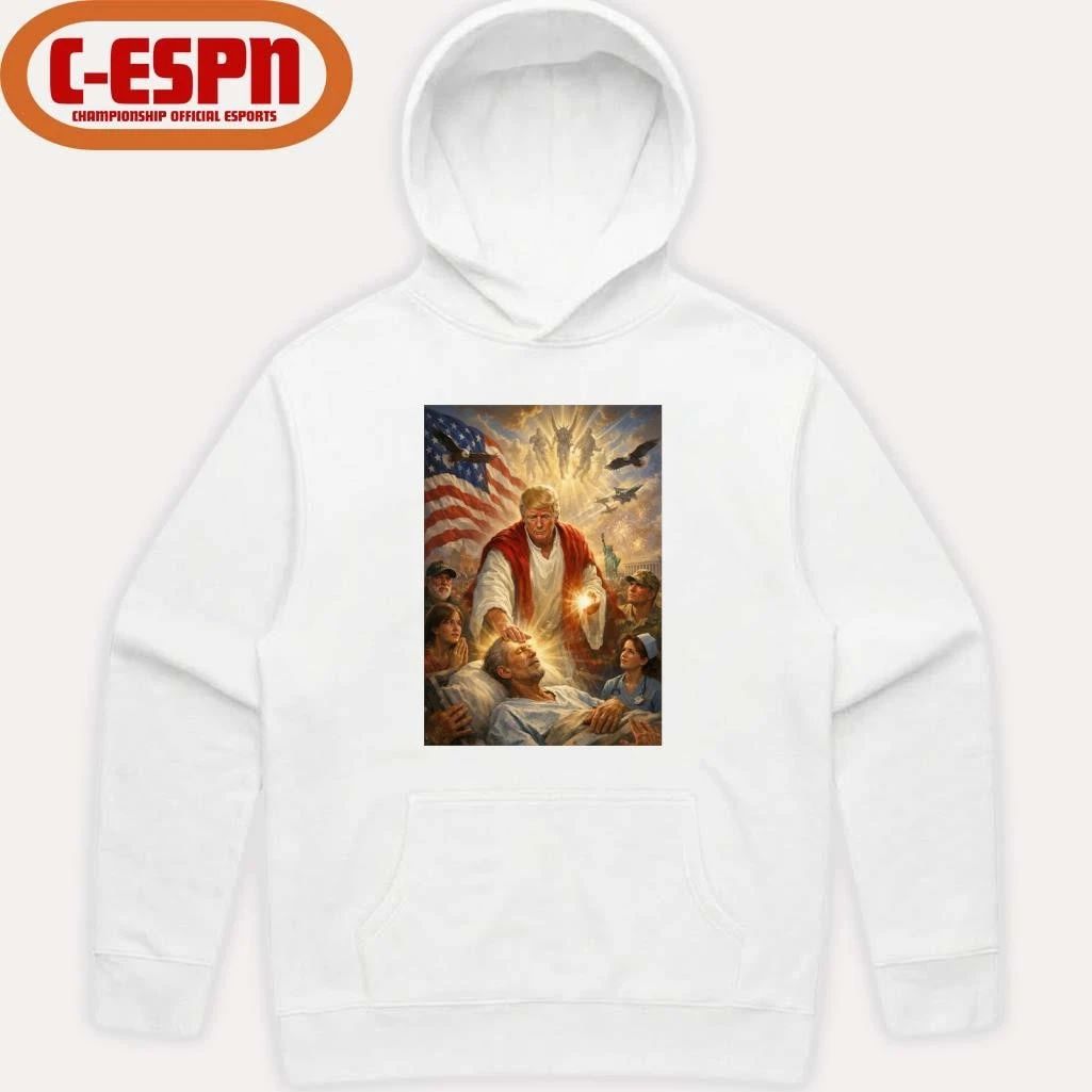 Donald Trump Jesus Christ AI Shirt