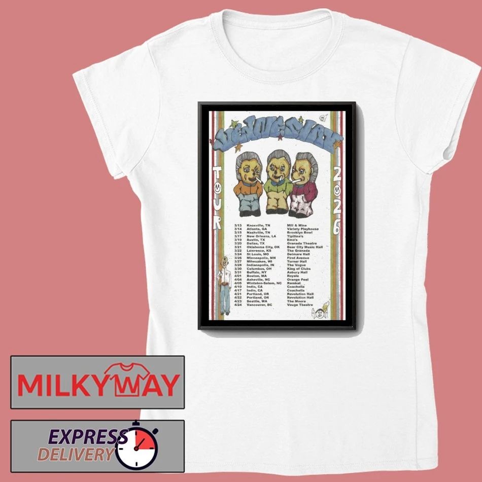Wednesday Announce Tour US 2026 Poster shirt