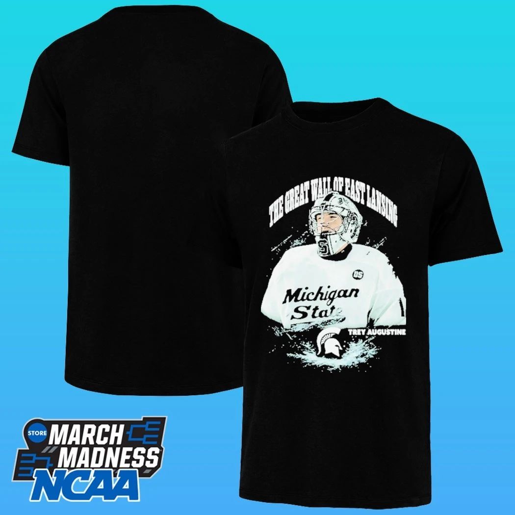 Michigan State Spartans The Great Wall Of East Lansing Trey Augustine Shirt